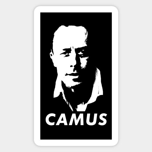 Albert Camus Sticker by TheSnowWatch